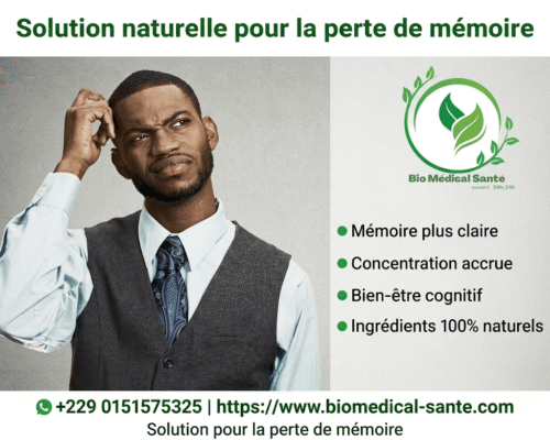 Solution naturelle pour la perte de mémoire