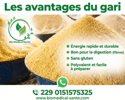 Les avantages du gari