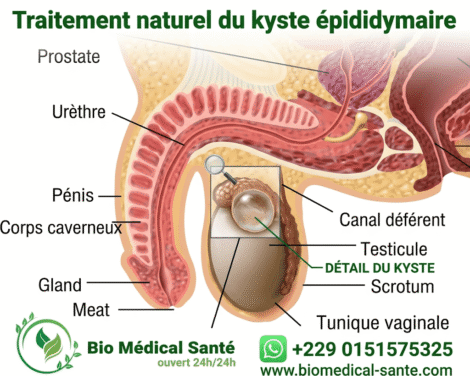 Traitement naturel du kyste épididymaire