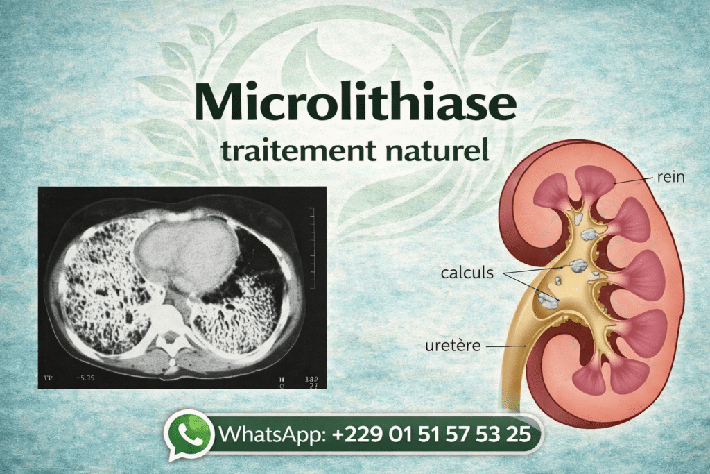 Microlithiase traitement naturel