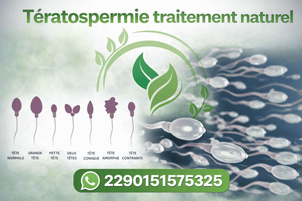 Tératospermie traitement naturel