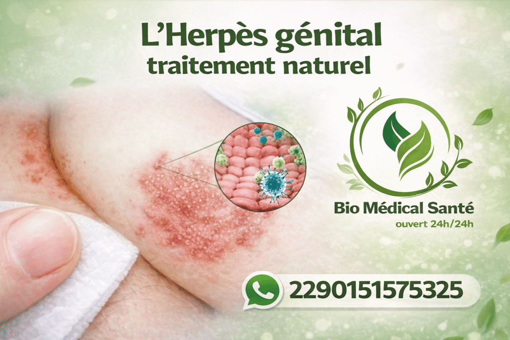 L'Herpès génital traitement naturel