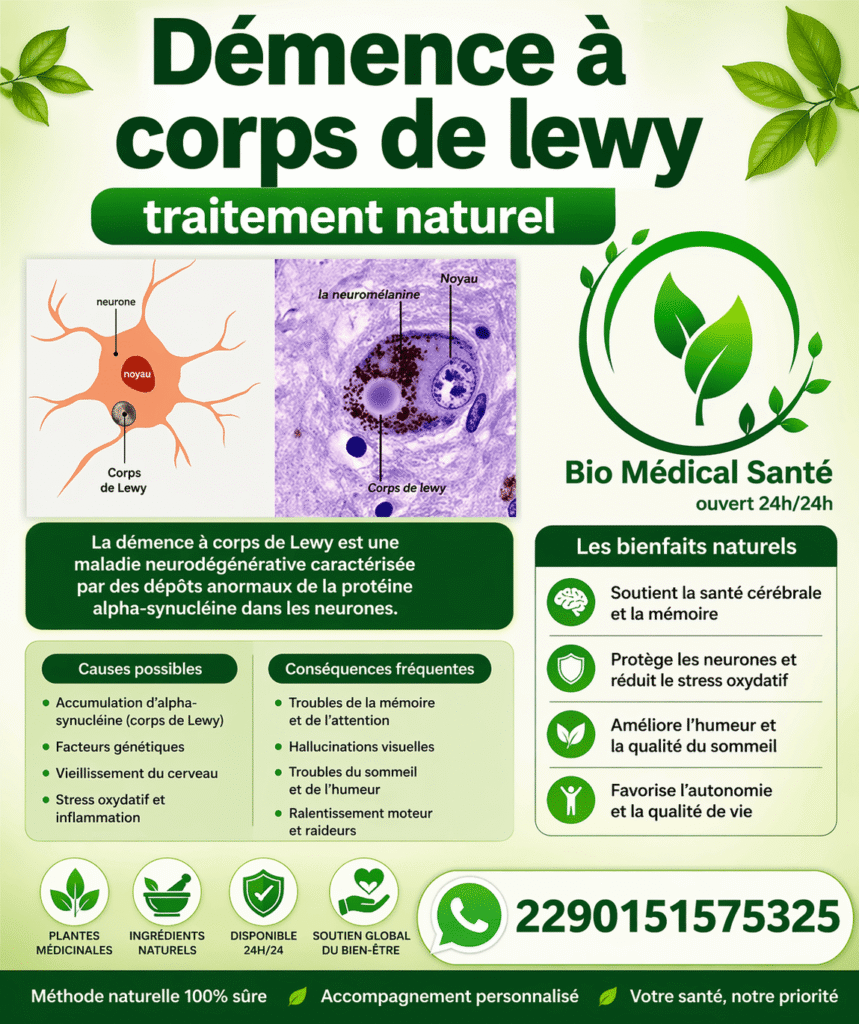 Démence à corps de lewy traitement naturel