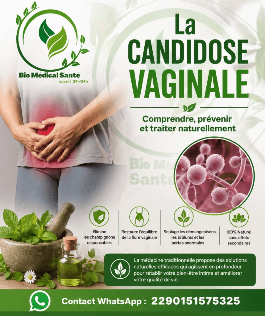La candidose vaginale traitement naturel