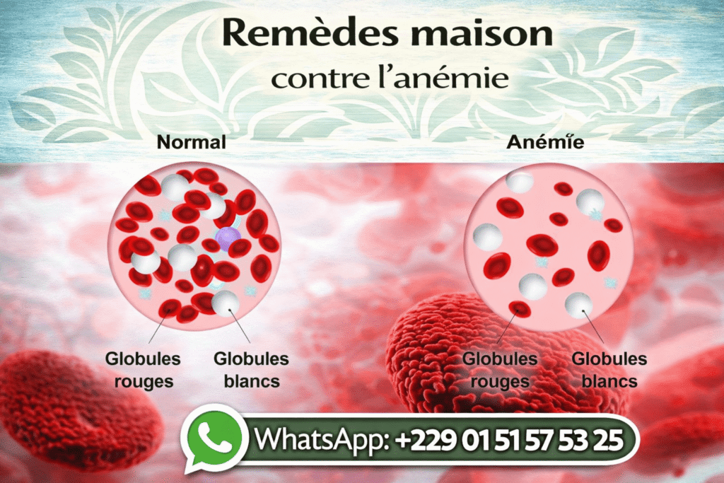 Remèdes maison contre l’anémie