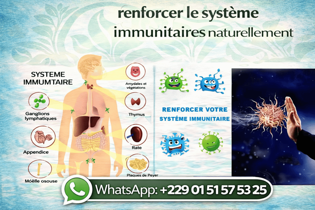 Comment renfoncer le système immunitaires naturellement ?