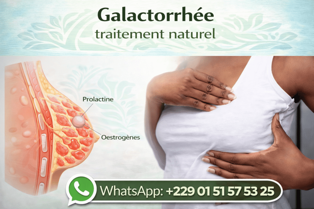 Galactorrhée traitement naturel