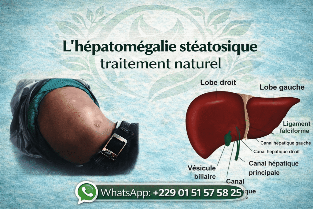 L'hépatomégalie stéatosique traitement naturel